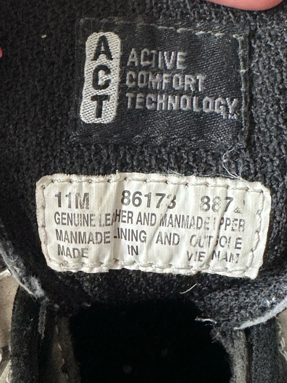 Timberland Active Comfort Technology Leather Trail Hiking Shoes Men’s Size 11M